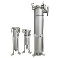 China Stainless Steel Bag In Bag Out Filter System with Filter Bag Micron Rating 25-350 Micron on sale