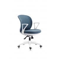 China White Ergonomic Swivel Office Chair Mesh Fabric Swivel Computer Chair on sale