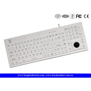 China Waterproof Keyboard Silicone / Industrial Computer Keyboard USB supplier