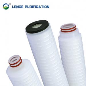 5 Inch 0.22um Nylon Pleated Sediment Water Filter For Medical Industry