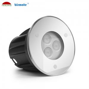 China High Efficiency Underwater Ground LED Light , Inground Pool Lights 3W DC 24V supplier