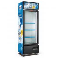 China Tall Commercial Single Door Upright Display Freezer 270L Sleek Design on sale