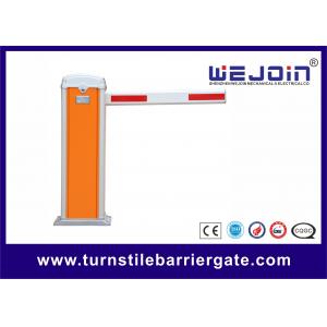 Parking Lot Boom Turnstile Security Systems , Electric Security Gate With Safety Sensors