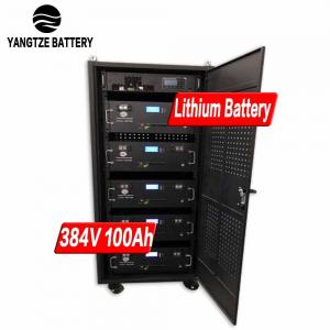 China 384V 100AH Lifepo4 Ion High Voltage Lithium Battery Solar Rackmount supplier