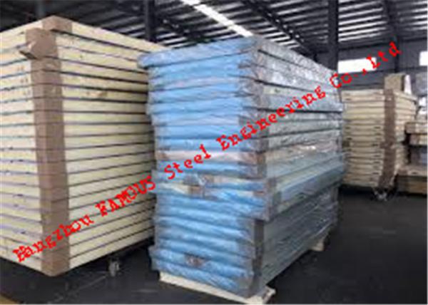 Tongue and groove PU sandwich panels for cold room, camlock included polyurethan