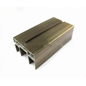 China Multifunctional Aluminum Sliding Door Profile , High Precise T Slot Aluminum Profile supplier