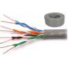 PVC adapté aux besoins du client 100BASE-TX de câble du câble Cat5e UTP de la