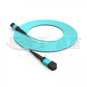 MPO Conncetor Return Loss ≥20dB MM OM3/OM4 MPO-MPO Patch Cord for Optical Fiber Communication