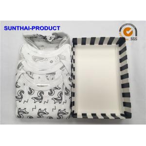 China 100% Cotton Baby Clothes Gift Set 3 Pack Bodysuits For Infants OEM Available supplier