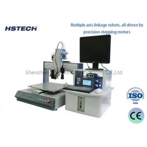 High Quality And Reliable Mechanical Structure Smoke Purification Filter System Desktop Soldering Robot With Display