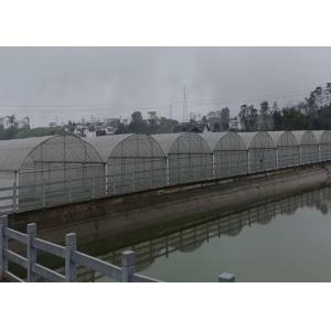 China Agricultural Plastic Poly Film Greenhouse Customized Length With Lock And Wire supplier
