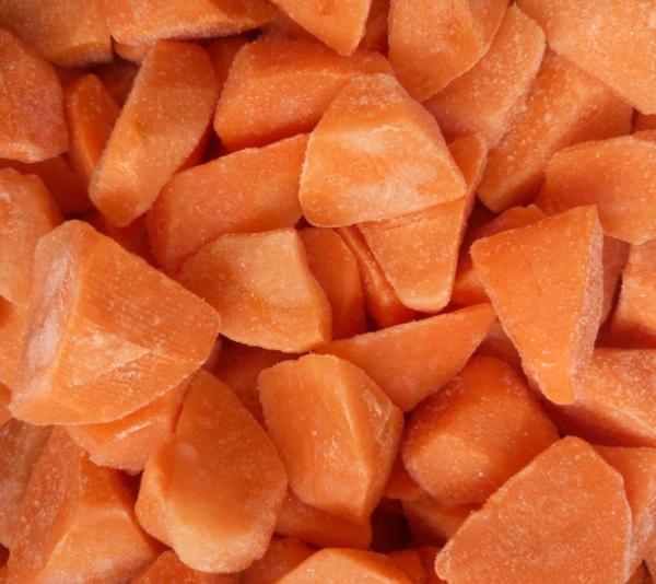 Full Nutritions Contained Frozen Diced Carrots Fresh Vegetable Frozen Process
