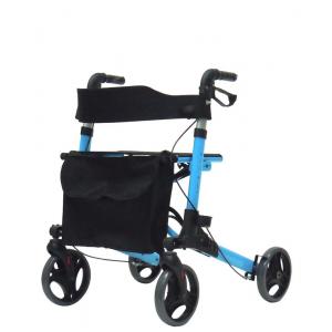 Adult Medical Folding Walker Folding Drive Medical Four Wheel Walker Rollator