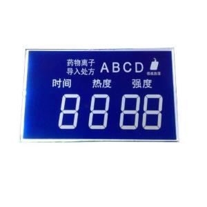 China Digit Number Display Speed Meter 7 Segment LCD Display Panel on sale