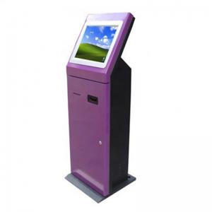 Outdoor SAW/IR Touch Screen Payment Kiosk Cash Accepter