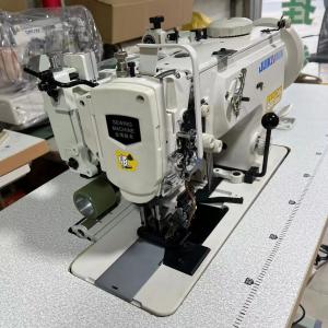 China Flatbed Direct Drive Industrial Sewing Machine Interlock With Trimming supplier