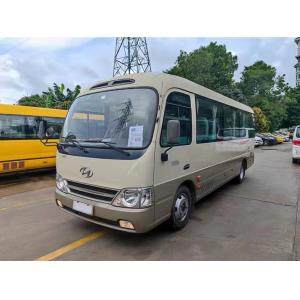 China Manual Used Hyundai Vans 23 Seats Used Left Hand Drive Minibuses supplier