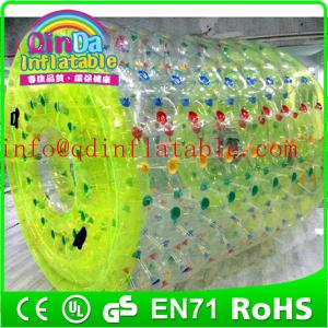 China Inflatable water toy inflatable water game inflatable roller ball inflatable water roller supplier