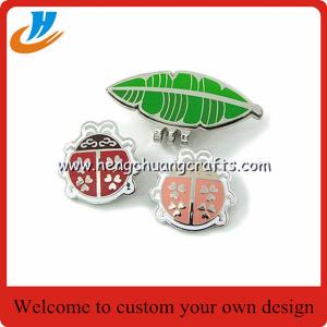 China No mold fee custom Personalized Hat Clips / Metal Golf Cap Clips supplier