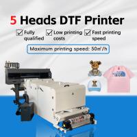 China High Speed Dtf Pro Printer 60cm Clothes Dtf Inkjet Printer Pet Film Industrial Dtf Printer A1 With Shaker And Dryer on sale
