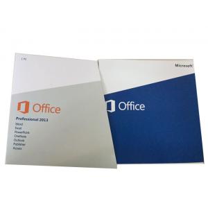 China Microsoft Office 2013 Professional Software Retail Version Global Region supplier