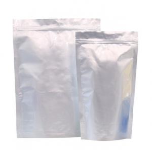 China Silver Cylinder Printing PET Mylar Smell Proof Bags supplier
