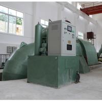 China 1250kw Pelton Hydro Turbine 200m Single Nozzle Pelton Water Wheel Generator on sale