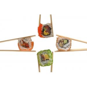 China Korean Disposable Bamboo Chopstick Full Paper Packing 21cm 23cm 24cm supplier