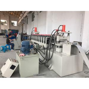China 12 Stations PLC Control Cable Tray Roll Forming Machine 10-15m / Min Speed supplier