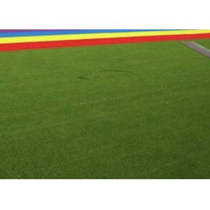 Latex Coating 30mm Pile Height Green Soccer Artificial Turf