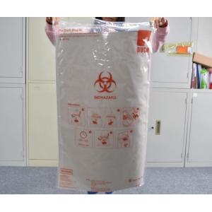 China Hospital Rubbish Bag, Healthcare supplies, clinic waste disposal Hazardous Waste Yellow Plastic Bag Asbestos Garbage Bag supplier