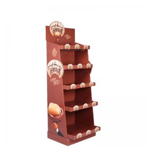 China Floor Cardboard Counter Display Shop Product Display Stands For Retail supplier