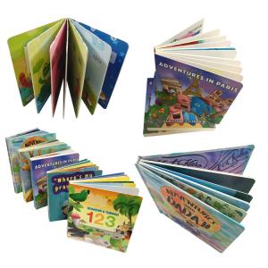 Full Color Text Book Printing Services 6" x 6" Children Book Printing