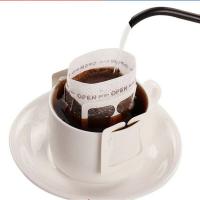 China Portable Paper Drip Coffee Filter Bags Ear Style Hanging Cup Coffee Filter on sale