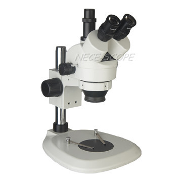 China Chaîne de bourdonnement stéréo composée de la source lumineuse 0.7×-4.5× de microscope de bourdonnement de Digital supplier