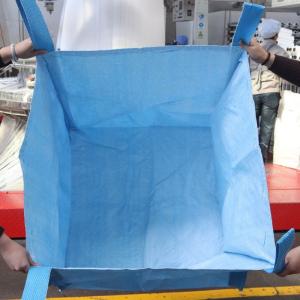 Cross Corner Loop FIBC Big Bag 1000kg 1500kg 2000kg sand bulk big bags For Transport Packing