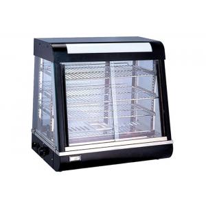 China Electric Heating Cake Display Cabinet Counter Top 3-Layers Glass Food Warmer Showcase wholesale