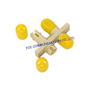 China SC - FC , FC - ST Hybrid Plastic Fiber Optic Cable Adapter Multimode For Testing Instruments supplier