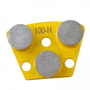 120 Grit Metal Bond Tooling Diamond Disc Concrete Floor Grinding Pads Wear Resistance