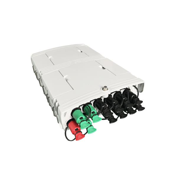 GFS-8Y-4,fiber distribution box,splitter box,size:210*330*87mm,max capacity 12 cores,12(SC/APC),pre-connection type,IP65