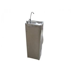 China Straight Drinking Water Fountain Hand Push Button Hot Cold Water Dispenser supplier