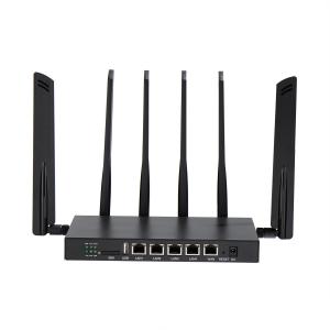 WS1208V2 Dual Band Wifi Router 5ghz Black Metal Shell With SIM Slot