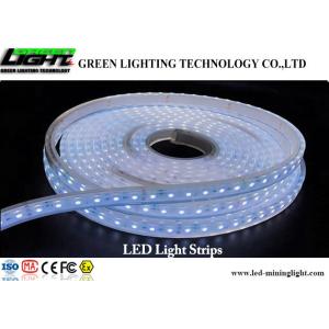 China IP68 LED Flexible Strip Lights 5M 300 LEDs 5050 RGB Full Kit With Power Supply supplier