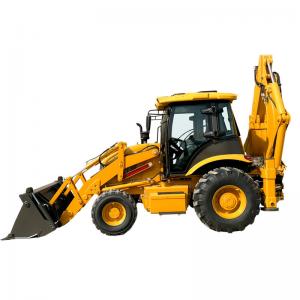 China Diesel Integrated Small Backhoe Loader H388 2.5 Tons supplier