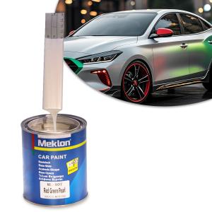 China Automoción 1K Rojo Verde Perla Alto Sólido Alto Brillo Acrílico Pintura de Coches Venta Caliente Precio de fábrica supplier