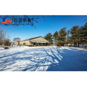 China Prefab Large Span Warehouse with Metal Reinforced Structure and C.Z Shape Purlin wholesale