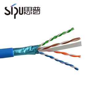 Copper Ftp 4pr 23awg Cat6 Outdoor Waterproof Ethernet Cable 305 Meters