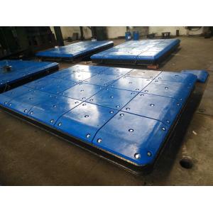 China Marine Fendering System Bumper Plate With PE Face Pads , Marine Panels supplier
