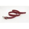 Genuine Leather Oval Buckle Belt , Womens Leather Dress Belts 2.2cm Width
