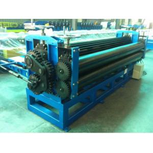 China Colour Coated Steel Barrel Type Roof Panel Roll Forming Machine High Speed Low Noise supplier